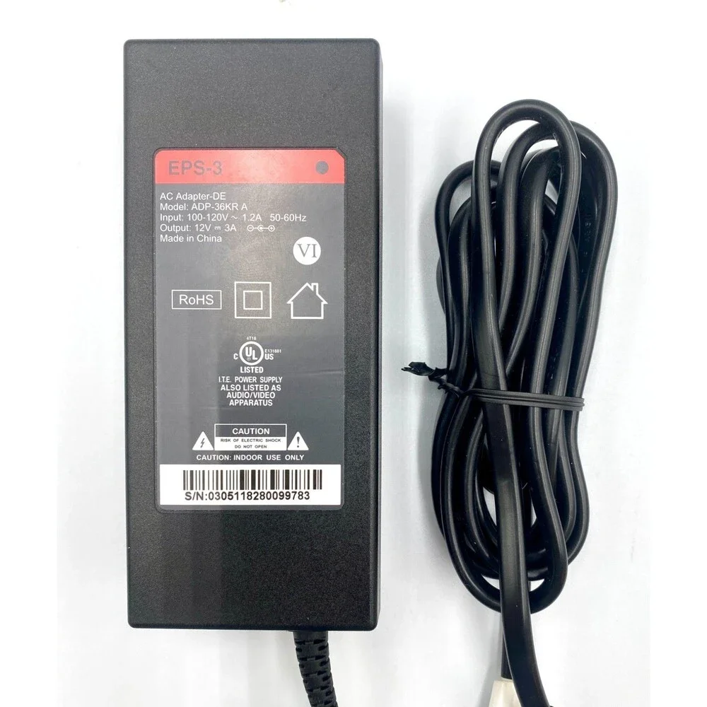 EPS-3 AC Power Adapter Xfinity Delta Electronics ADP-36KR A / 100-120V to 12V